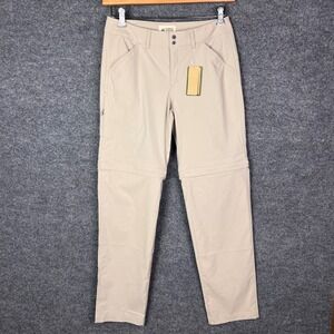 Ultimate Terrain Womens Convertible Trailhead Pants‎ Feather Gray NEW